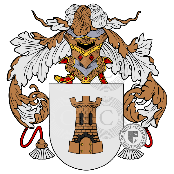 Tesoro family Coat of Arms