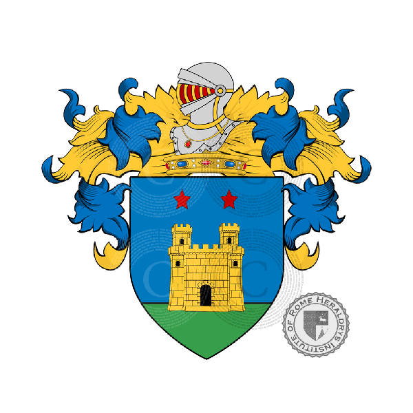 Capilli O Capilla family Coat of Arms