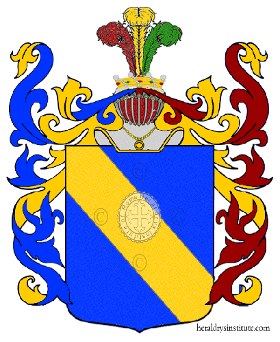 blandeau family Coat of Arms