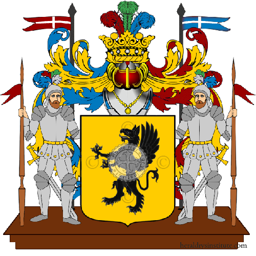 Abatelli family Coat of Arms