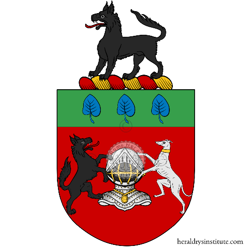 Caiado family Coat of Arms