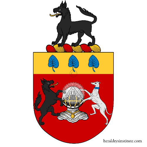 Caiado pt family Coat of Arms