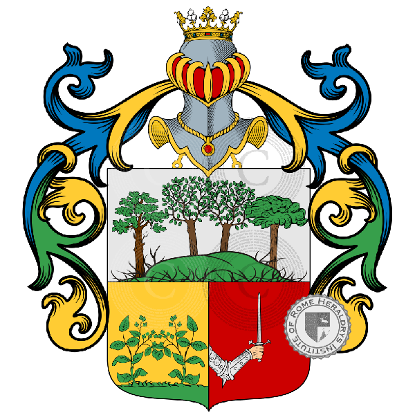 Nurra family Coat of Arms
