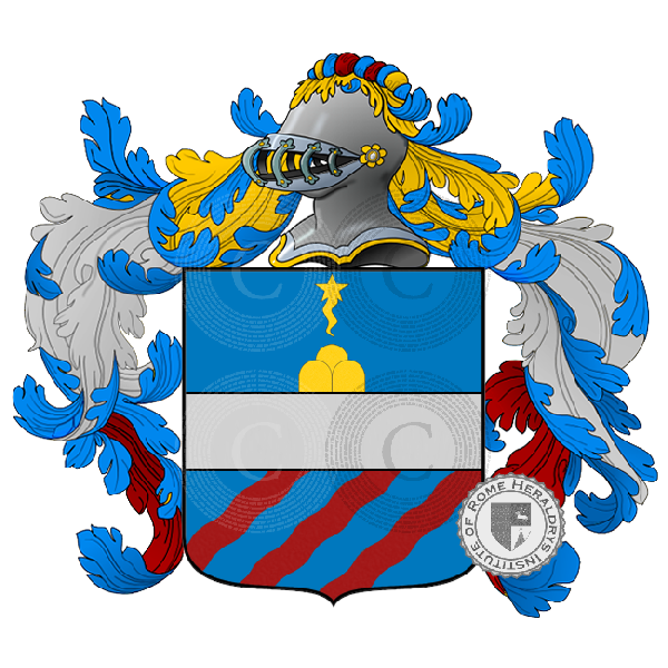 Paolini family Coat of Arms