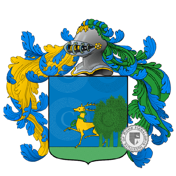 Cervellieri family Coat of Arms