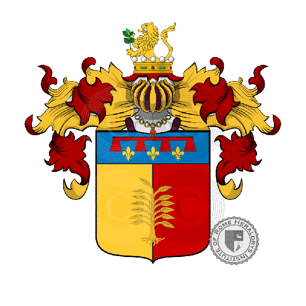 Merighi family Coat of Arms