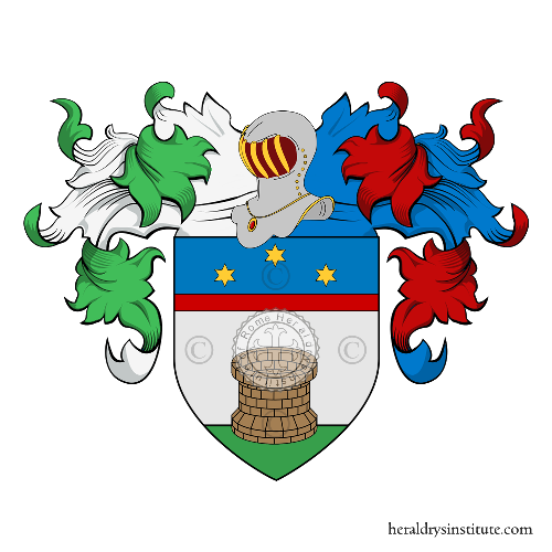 Pozzati o pozzato family Coat of Arms