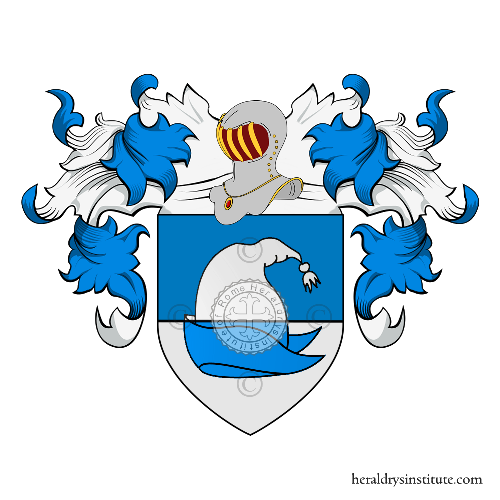 Capelli (veneto emilia) family Coat of Arms