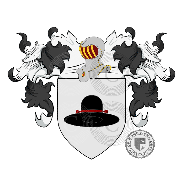 Capelli (emilia) family Coat of Arms