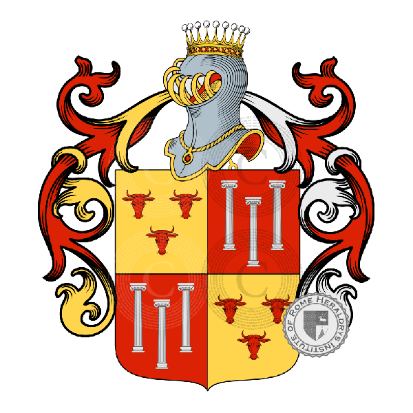 Boeri family Coat of Arms