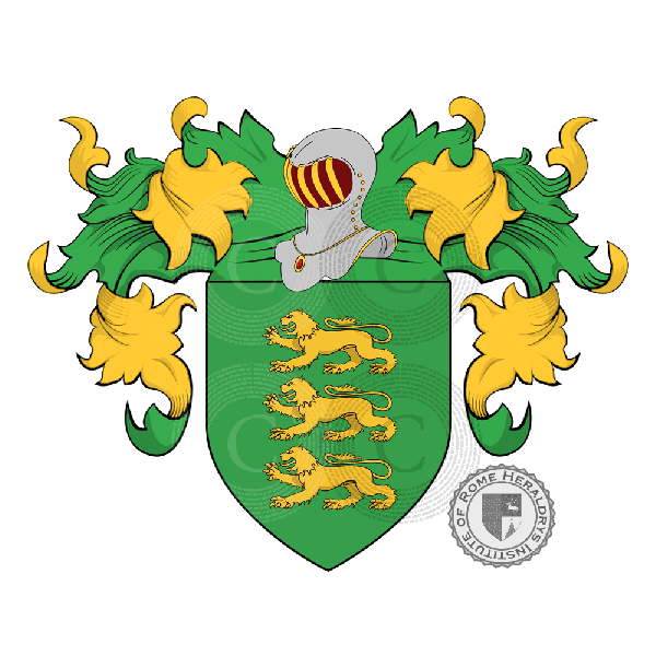 Mandelli family Coat of Arms