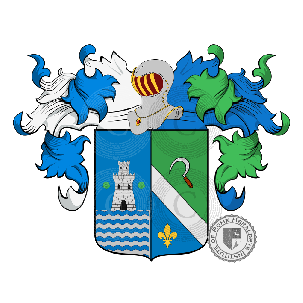 Franceschini family Coat of Arms