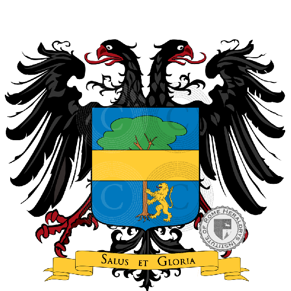 Calò-carducci (bitonto) family Coat of Arms