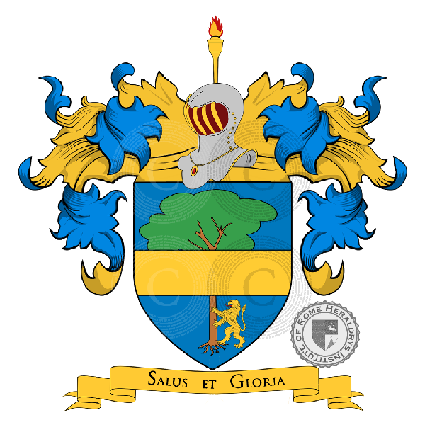 Calò (bari, bitonto, napoli, taranto, palermo, trieste) family Coat of Arms