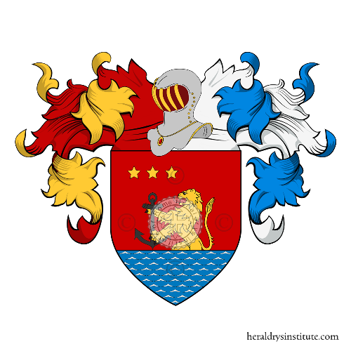 Messina  o messana family Coat of Arms
