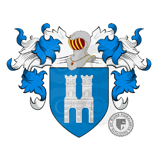 Ponte (de) (napoli) family Coat of Arms