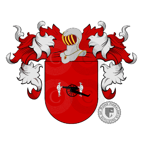 Perulero family Coat of Arms