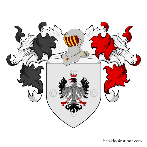 Turco O Turchi O Turci O Turco Dei De Castello family Coat of Arms