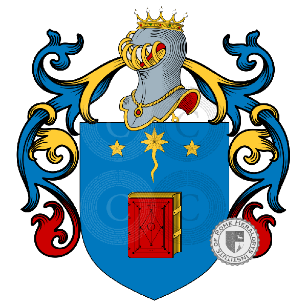 Bergamini family Coat of Arms