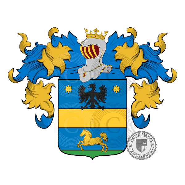 Pollera family Coat of Arms
