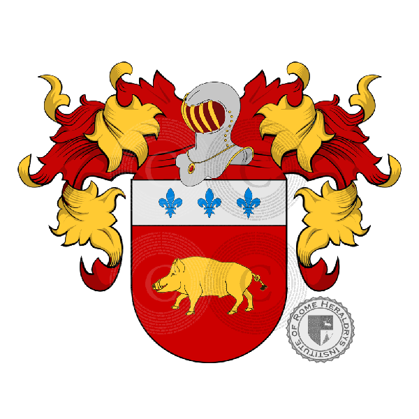Arista family Coat of Arms
