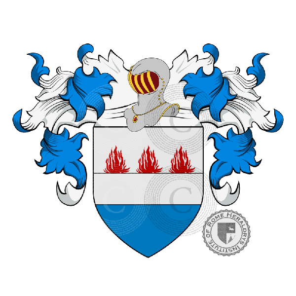Eburneoli family Coat of Arms