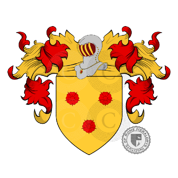 Rosini family Coat of Arms