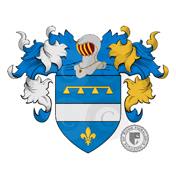 Zanet family Coat of Arms