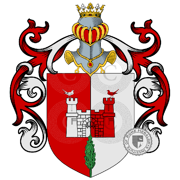 Terzi family Coat of Arms