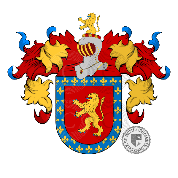 Borges family Coat of Arms