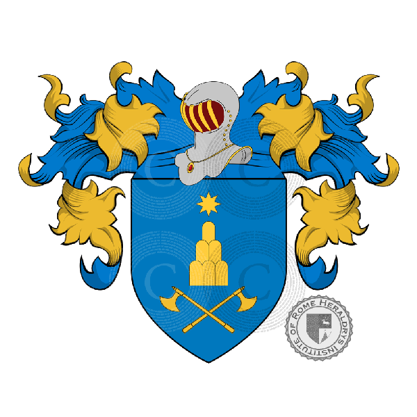 Fabrini family Coat of Arms