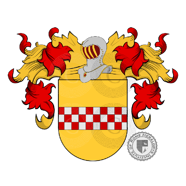 Centuriòn family Coat of Arms