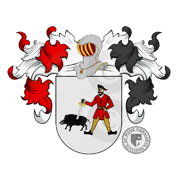Castàn family Coat of Arms