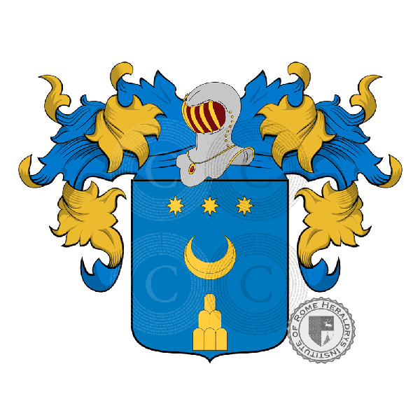 Poggi family Coat of Arms