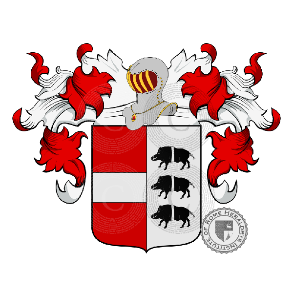 Cusano family Coat of Arms