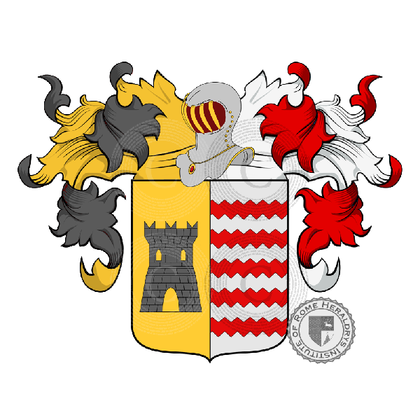 Anfossi family Coat of Arms