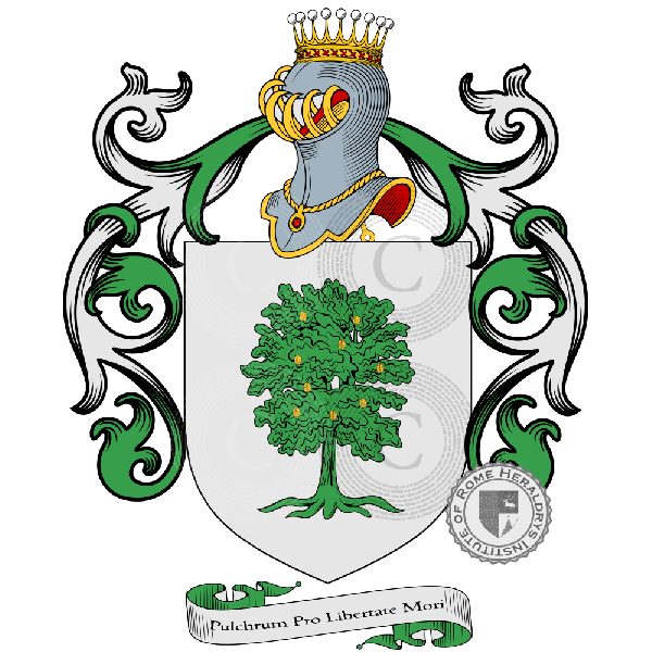 Facchinetti Pulazzini family Coat of Arms