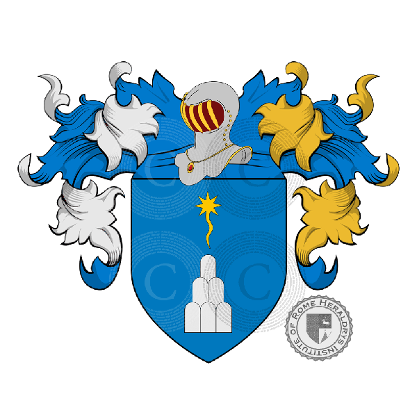 Boni family Coat of Arms