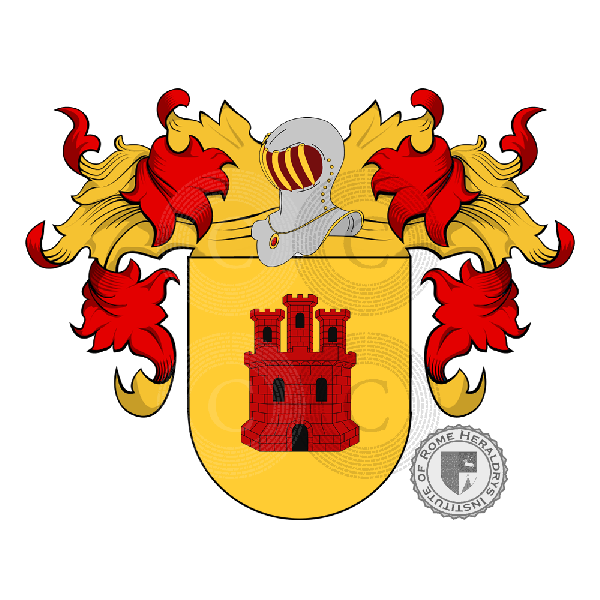 Abete family Coat of Arms