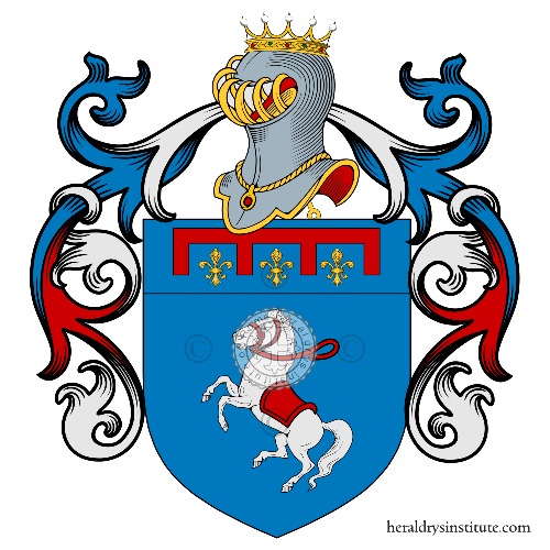 Accursi family Coat of Arms