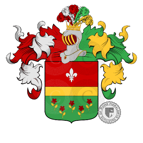 Belprato family Coat of Arms