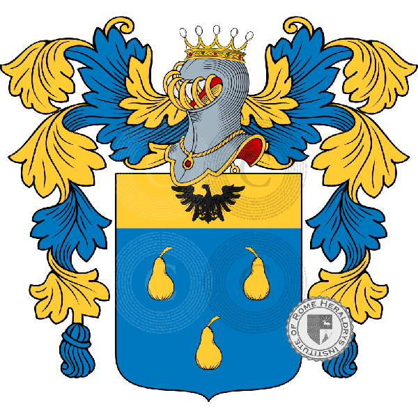 Zucca family Coat of Arms