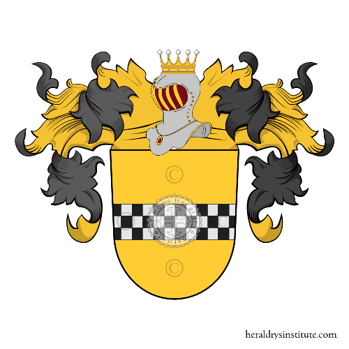 Adorno family Coat of Arms
