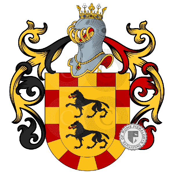 Alzate family Coat of Arms