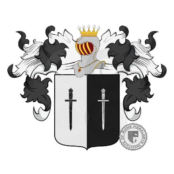 Cini Di Aldobrandino family Coat of Arms