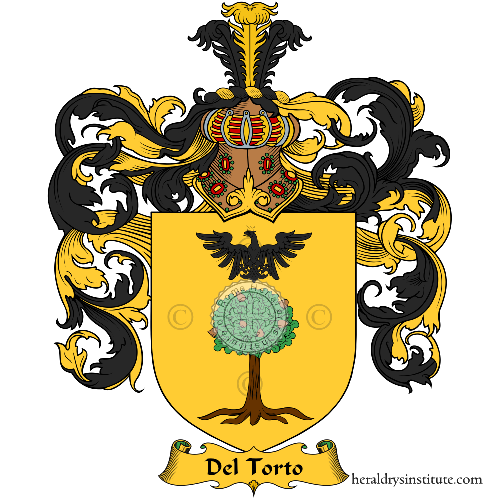 del Torto family Coat of Arms