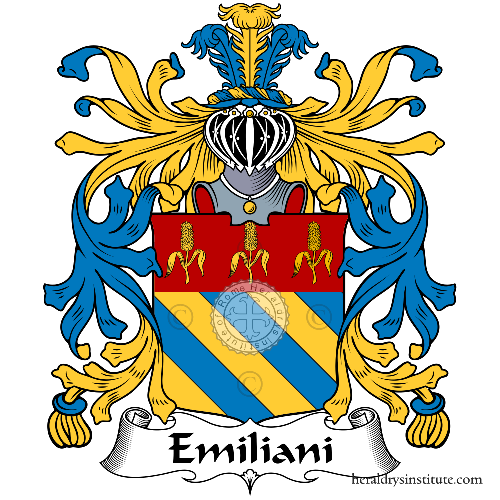 Emiliani family Coat of Arms