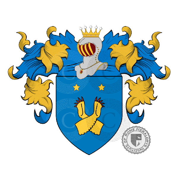Troian family Coat of Arms