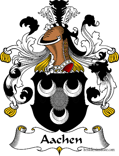 Aachen family Coat of Arms