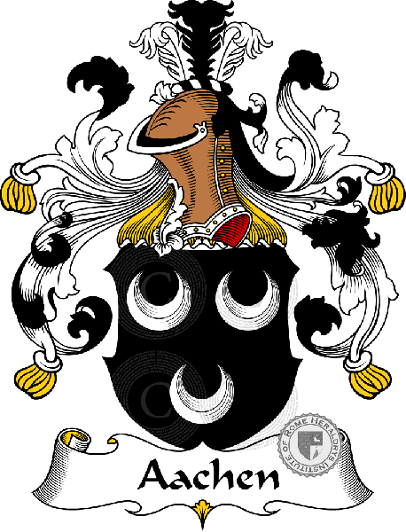 Aachen family Coat of Arms